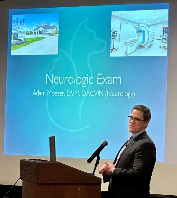 Dr. Moeser Presenting